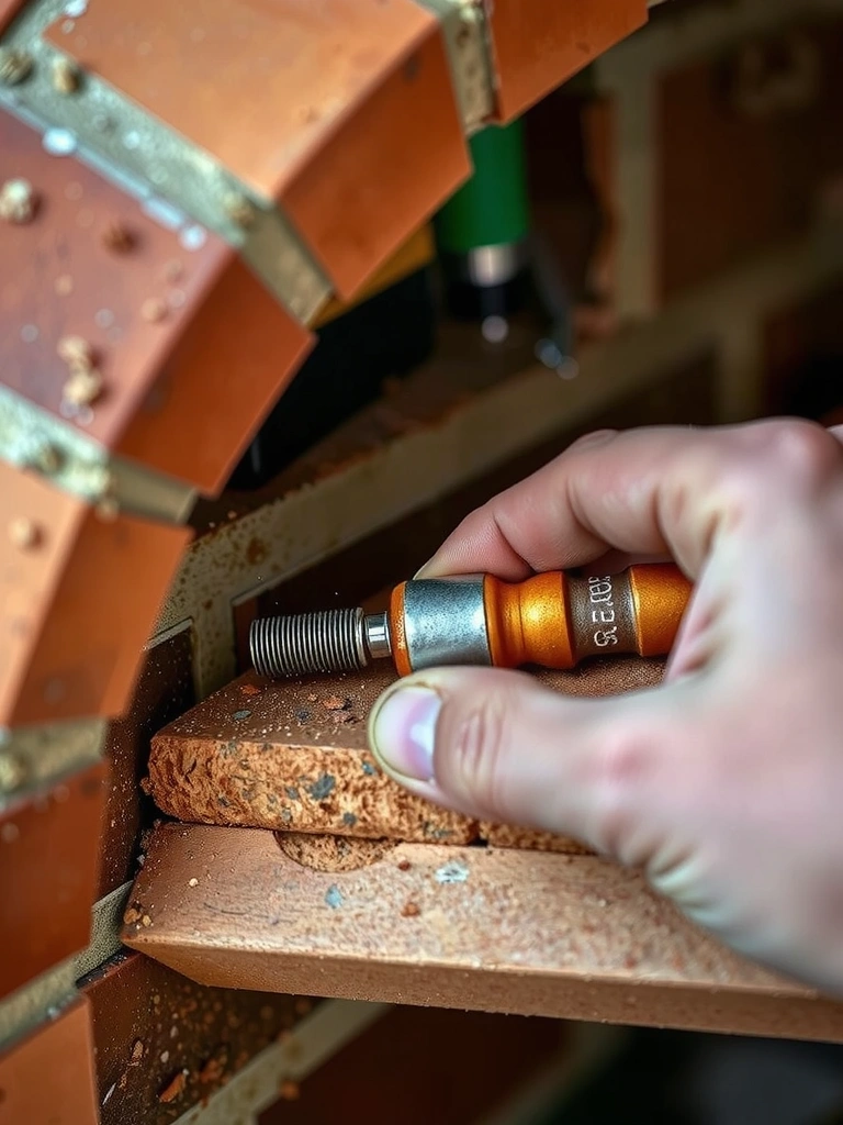 Ruční čištění klenby